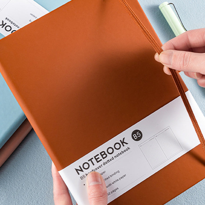 A5/A6 PU Leather Notebook 96 Sheets Lined Notebook 80gsm Thick High Quality Paper