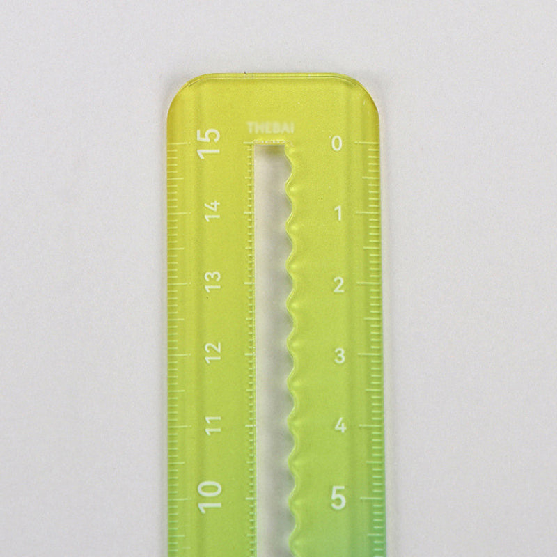 Rainbow Color Acrylic Set Square Ruler 1 Set