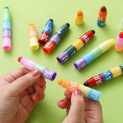 Solid Highlighter 2Pcs 12 Colors