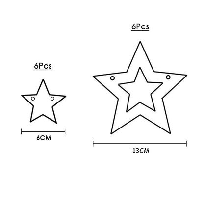 Shiny Stars Bunting #8 SILVER