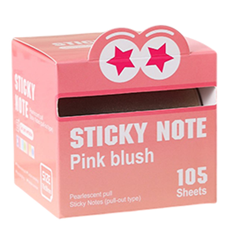 Pearlescent Sticky Note Pad 105 Sheets/Box