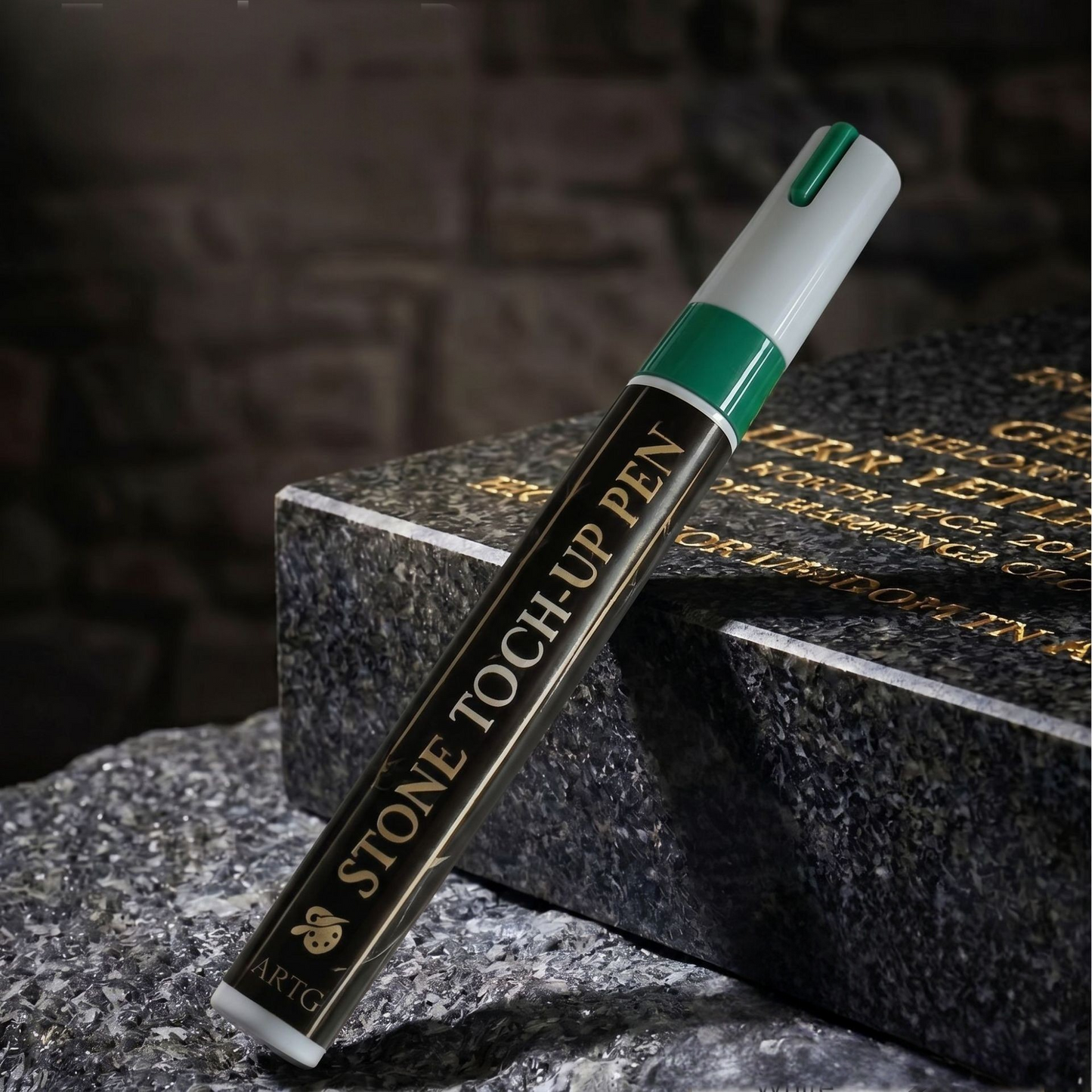 Professional Stone Touch-up Pen Ultimate Weather Resistance Red/ Green/ White/ Silver/ Gold/ Black 1 Pc