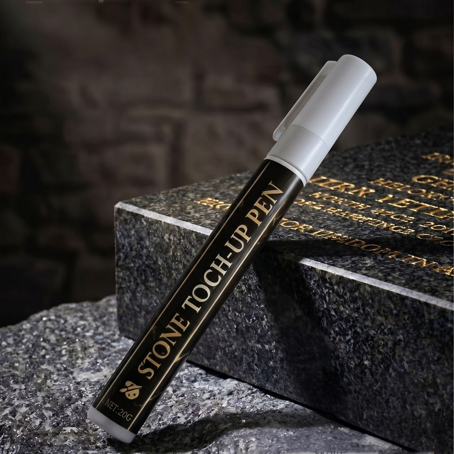 Professional Stone Touch-up Pen Ultimate Weather Resistance Red/ Green/ White/ Silver/ Gold/ Black 1 Pc