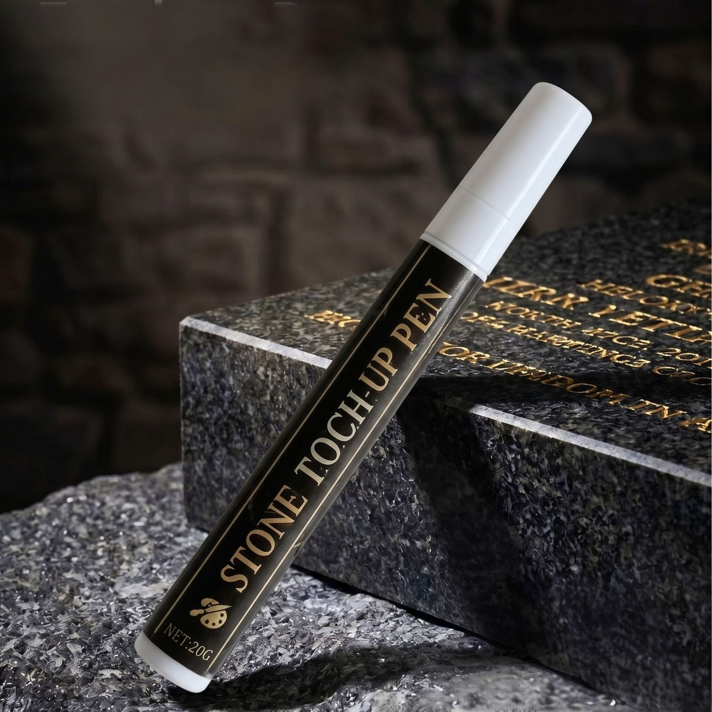 Professional Stone Touch-up Pen Ultimate Weather Resistance Red/ Green/ White/ Silver/ Gold/ Black 1 Pc