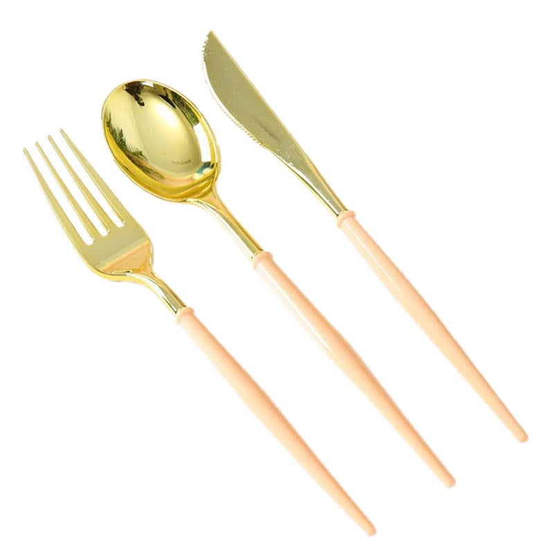 Reusable Plastic Cutlery - NUDE