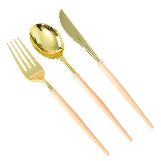 Reusable Plastic Cutlery - NUDE