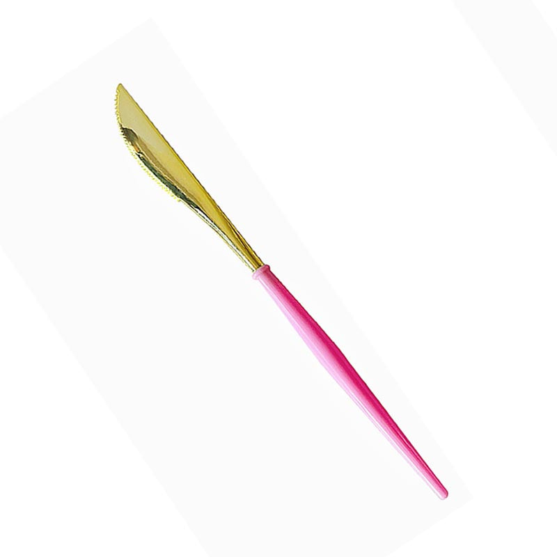 Reusable Plastic Cutlery - PINK
