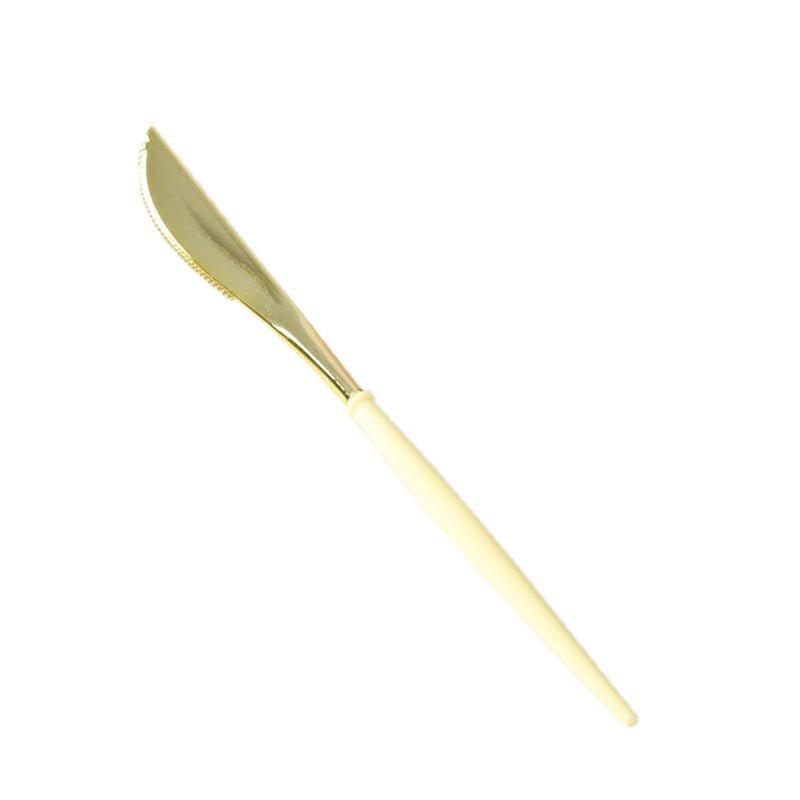 Reusable Plastic Cutlery - YELLOW