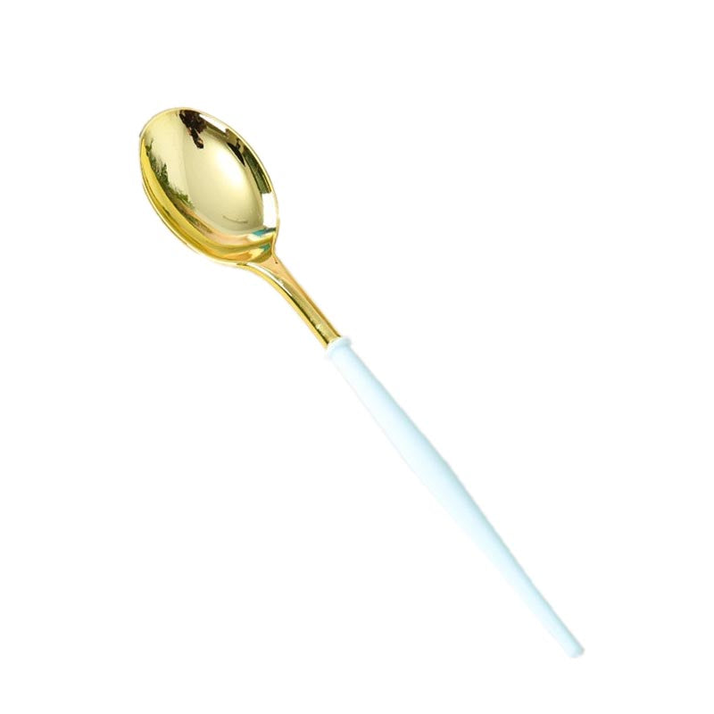 Reusable Plastic Cutlery - BLUE