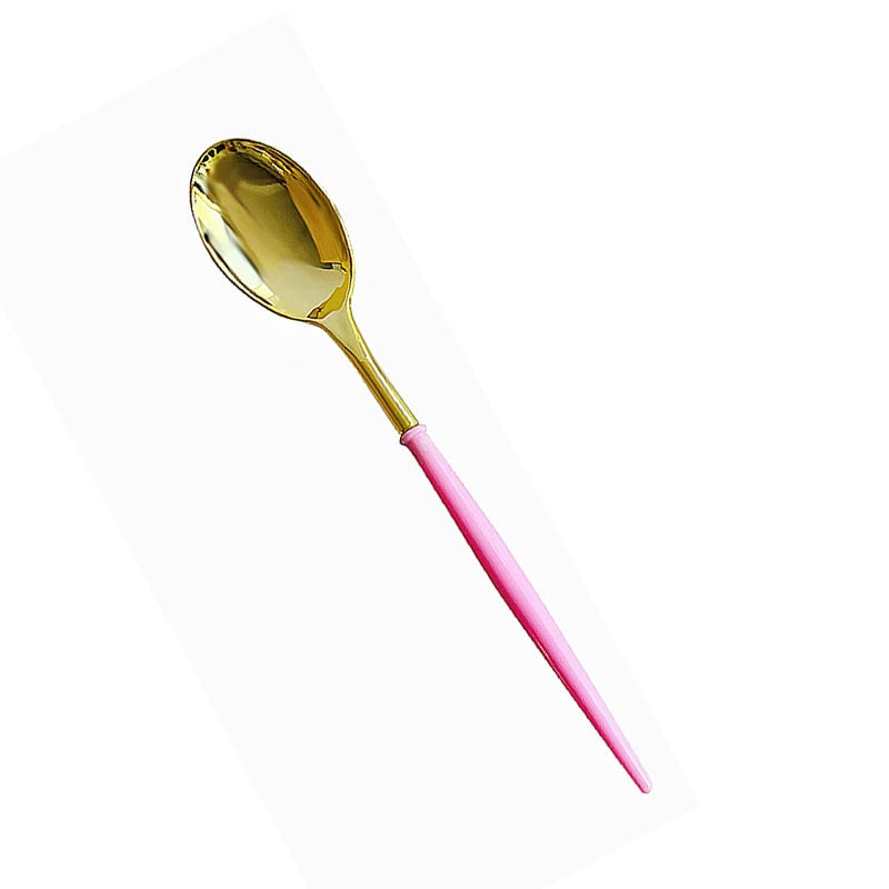 Reusable Plastic Cutlery - PINK