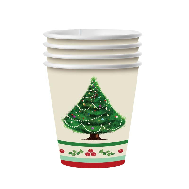 Christmas Tree Party 9oz Cup 50Pcs