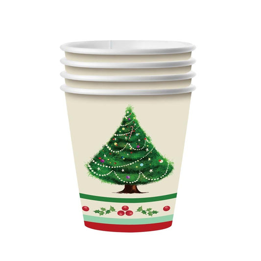 Christmas Tree Party 9oz Cup 50Pcs