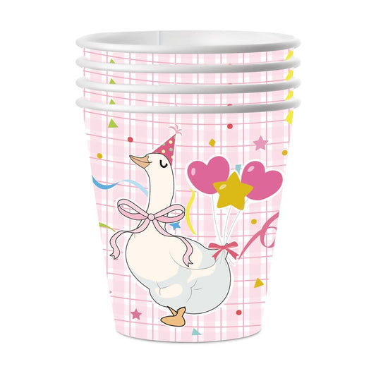 Funny Pinky Goose 9oz Cup 100Pcs