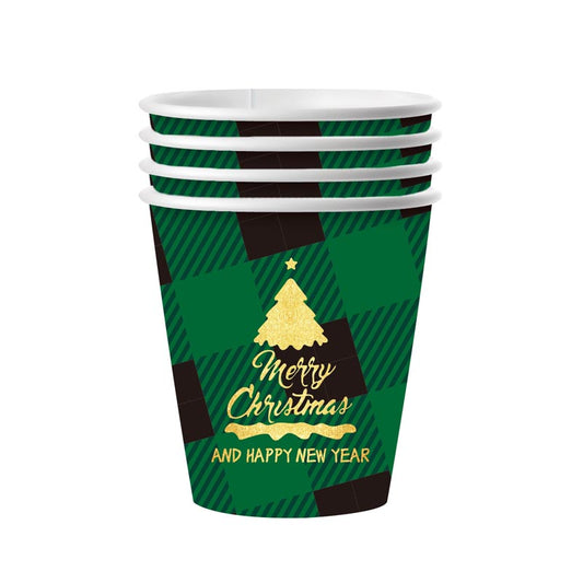 Christmas Tree Green Party 9oz Cup 50Pcs
