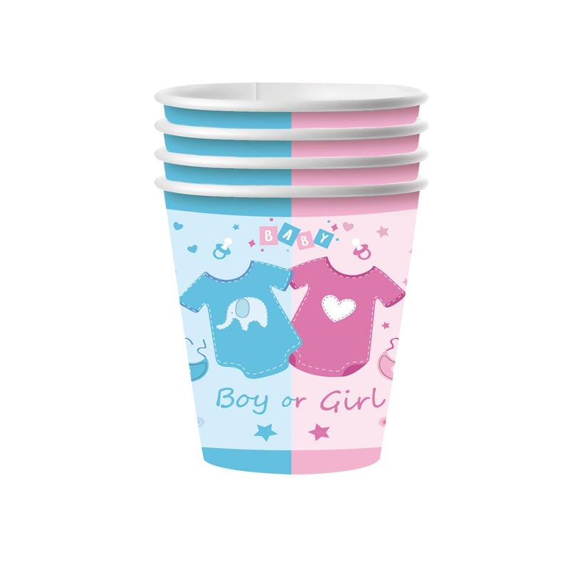 Boy or Girl? Baby Shower Party 9oz Cup 60Pcs