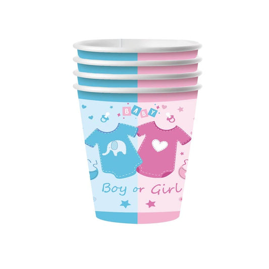 Boy or Girl? Baby Shower Party 9oz Cup 60Pcs