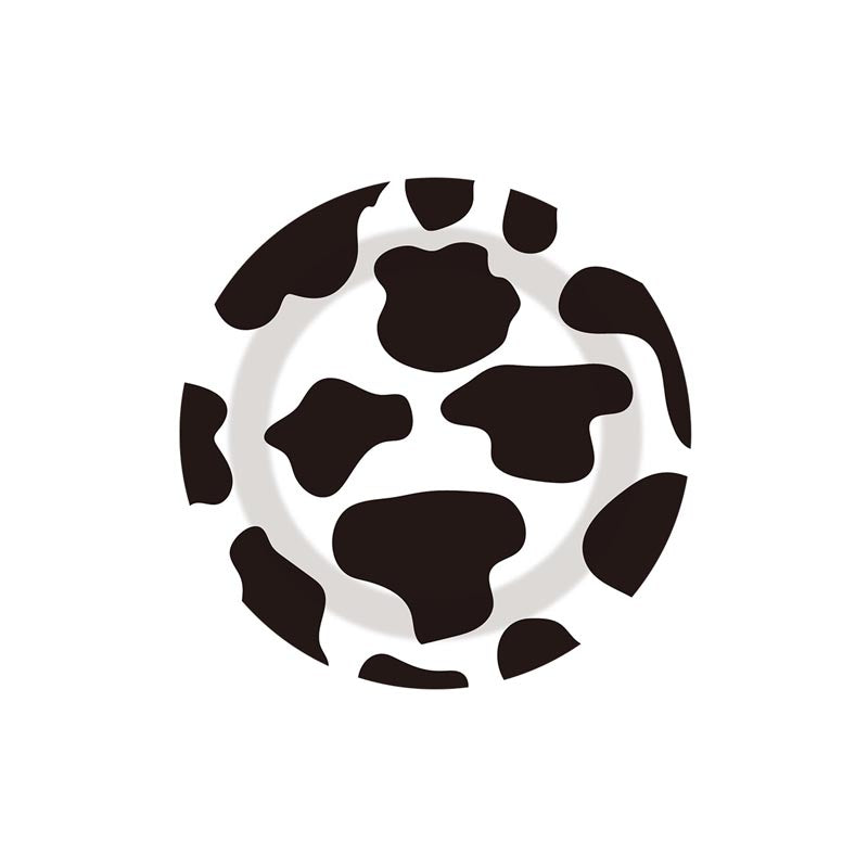 Dairy cow Happy Birthday 7"/ 9" Paper Plates 50Pcs / 30Sets