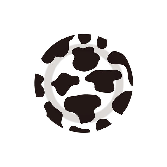 Dairy cow Happy Birthday 7"/ 9" Paper Plates 50Pcs / 30Sets