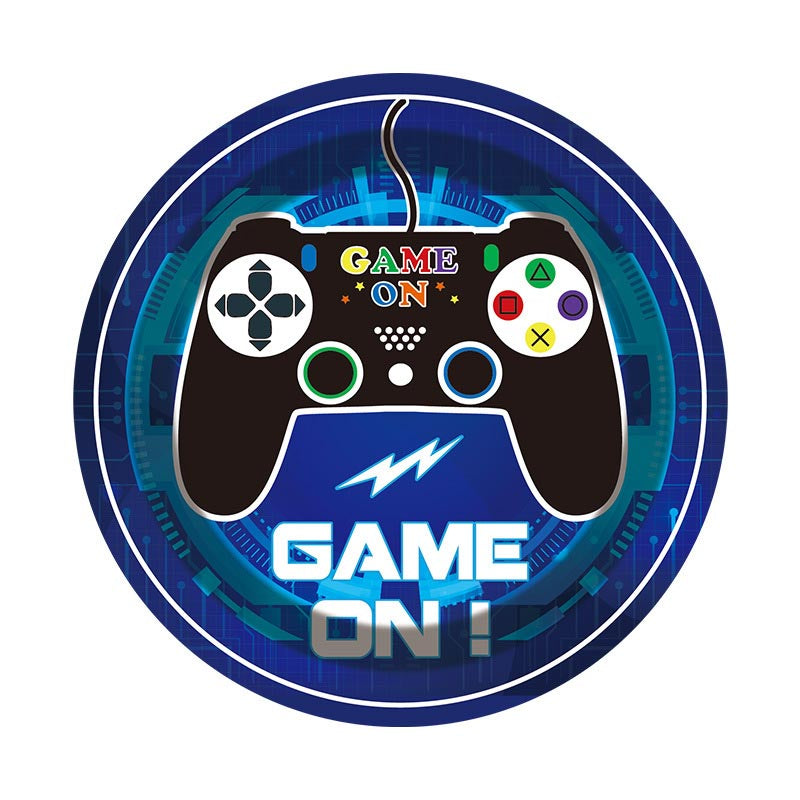 GAME ON!!  7"/ 9" Paper Plates 50Pcs / 30Sets
