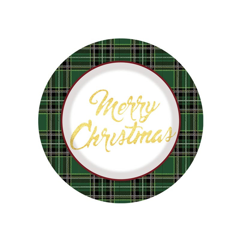 Christmas Tree Green Party 7"/ 9" Plates 50Pcs / 30Sets