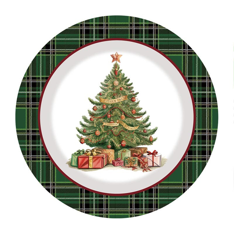 Christmas Tree Green Party 7"/ 9" Plates 50Pcs / 30Sets