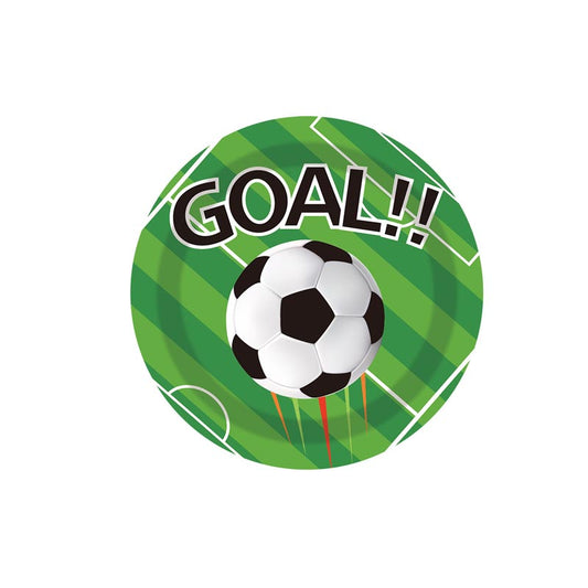 GOAL!! Football 7"/ 9" Paper Plates 50Pcs / 30Sets