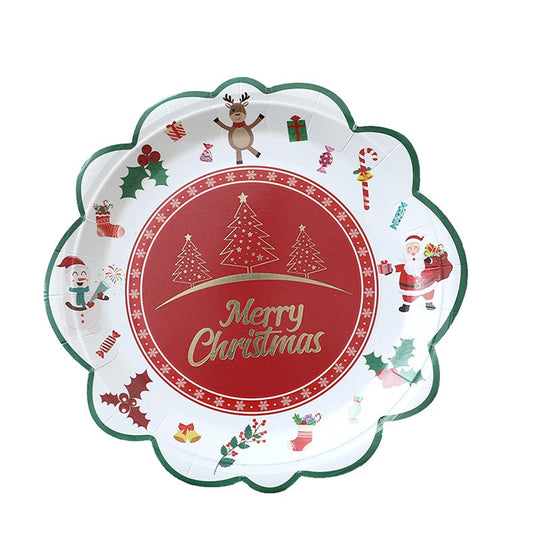 Christmas Theme 7"/ 9" Plates 50Pcs / 30Sets