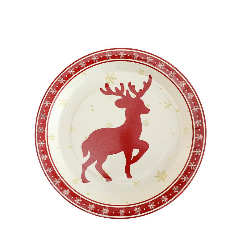 Christmas Theme 7"/ 9" Plates 50Pcs / 30Sets