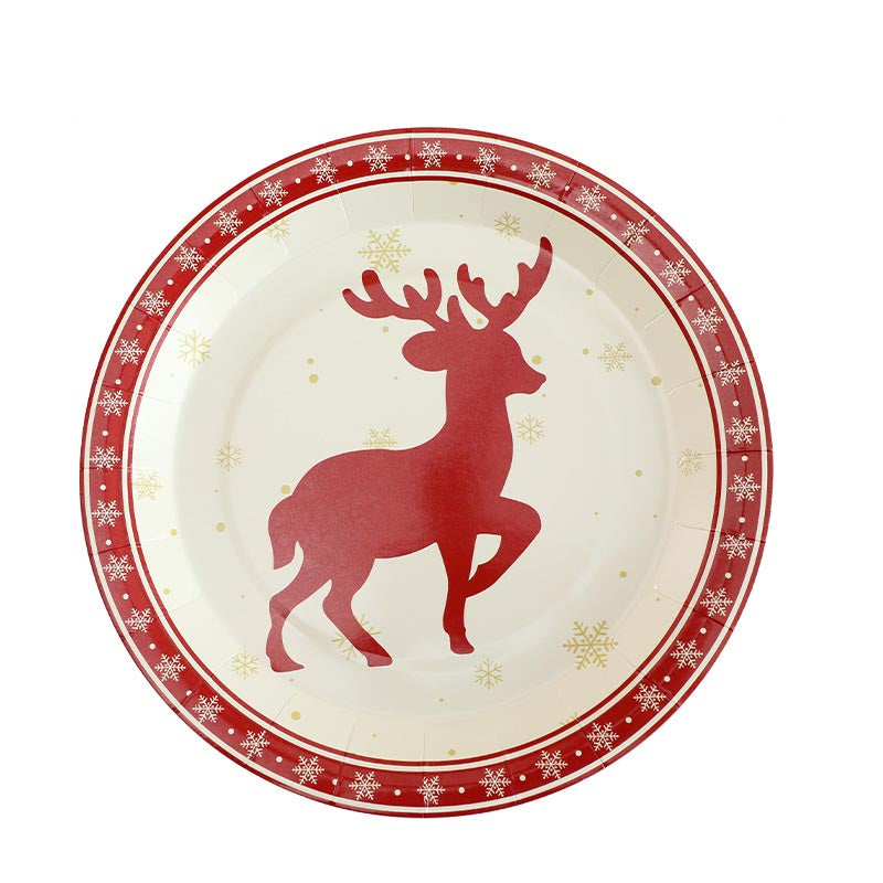 Christmas Theme 7"/ 9" Plates 50Pcs / 30Sets