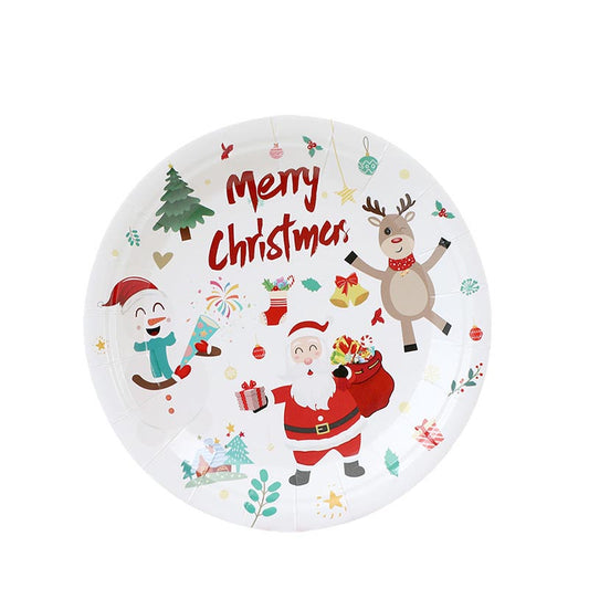 Christmas Theme 7"/ 9" Plates 50Pcs / 30Sets