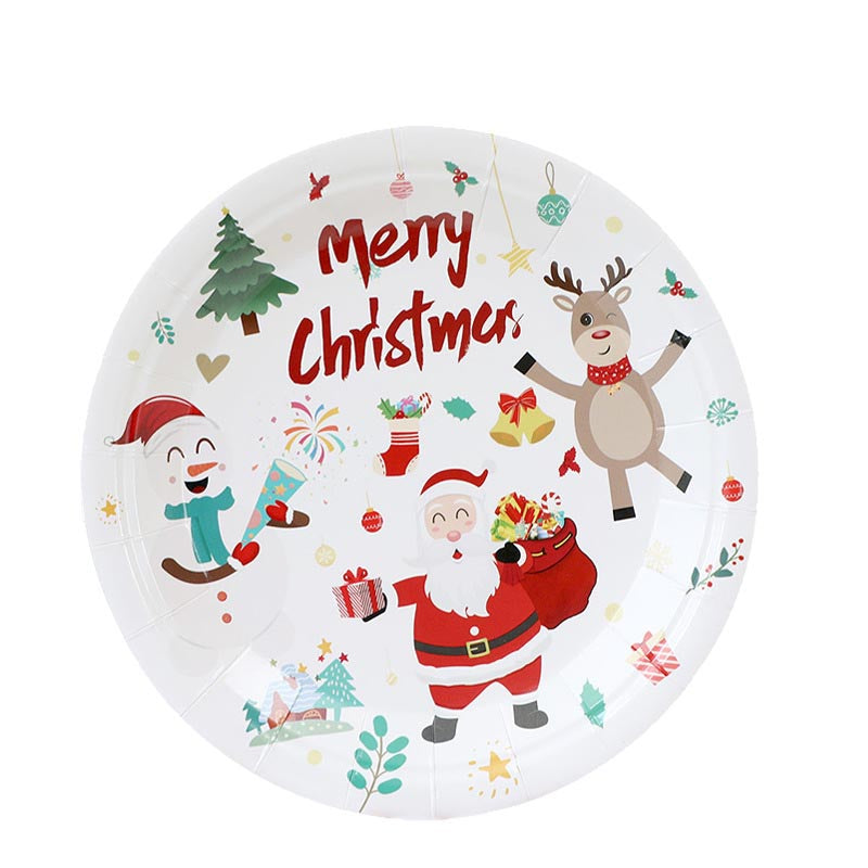 Christmas Theme 7"/ 9" Plates 50Pcs / 30Sets