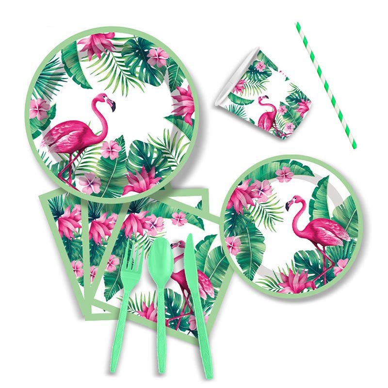Flamingo Summer Set for 10 Guests