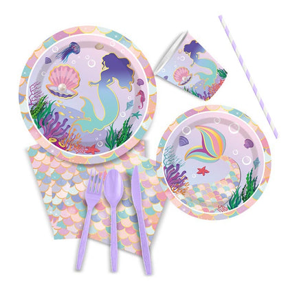 Mermaid Theme Set for 30 Guests