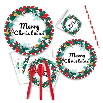 Christmas Wreath Set for 20 Guests