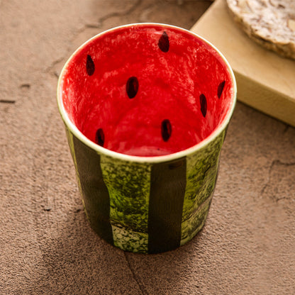 Creative Watermelon 210ml Ceramic Cup Coffee Cup