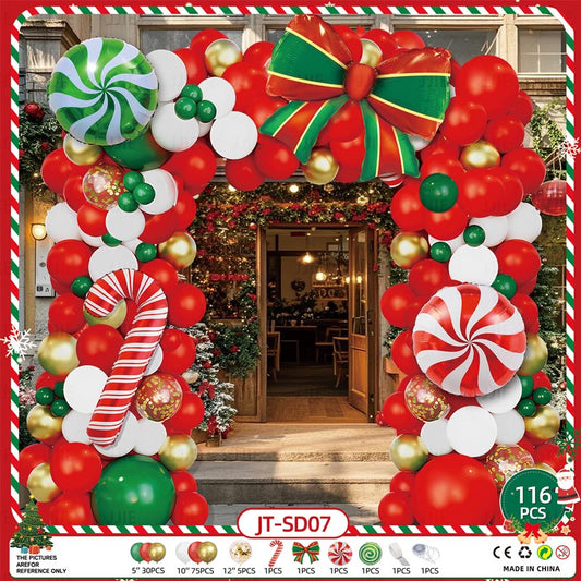 Christmas Balloon Garland Set 116Pcs #05