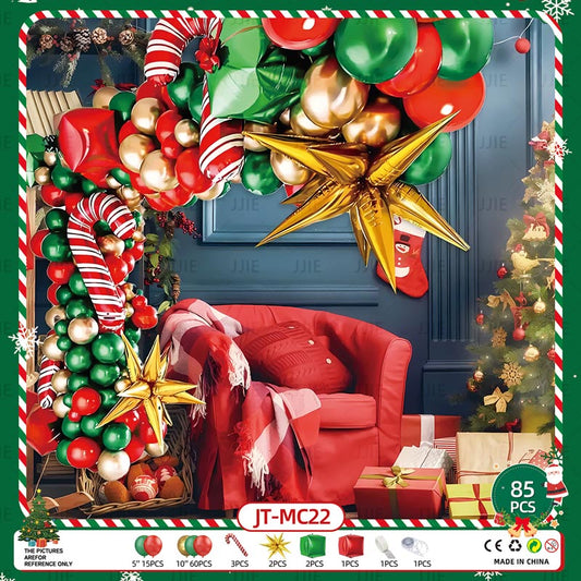 Christmas Balloon Garland Set 85Pcs #09