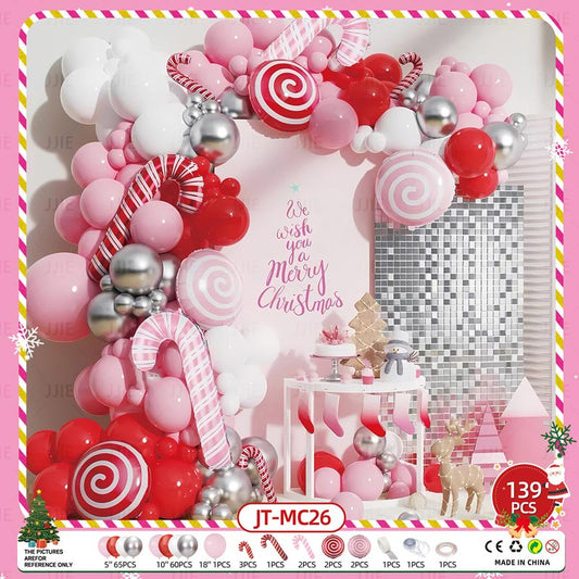Christmas Balloon Garland Set 139Pcs #12