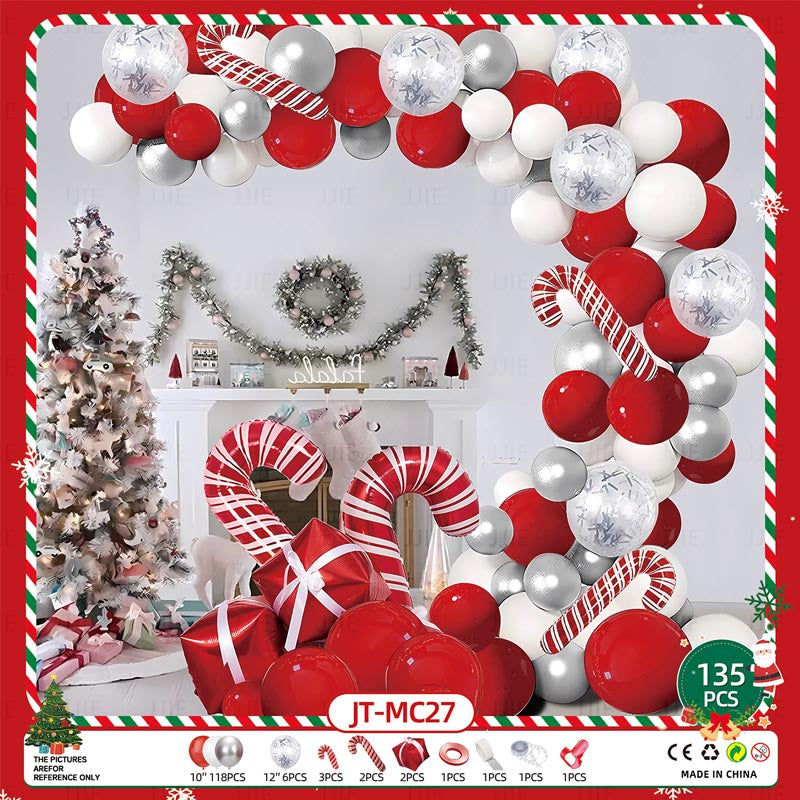 Christmas Balloon Garland Set 135Pcs #13