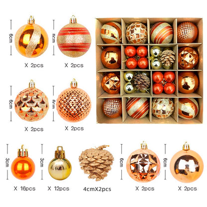 Christmas Balls Ornament 42/44/46 Pcs