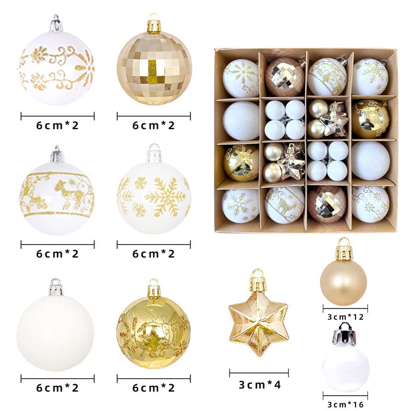 Christmas Balls Ornament 42/44/46 Pcs