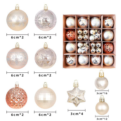 Christmas Balls Ornament 42/44/46 Pcs