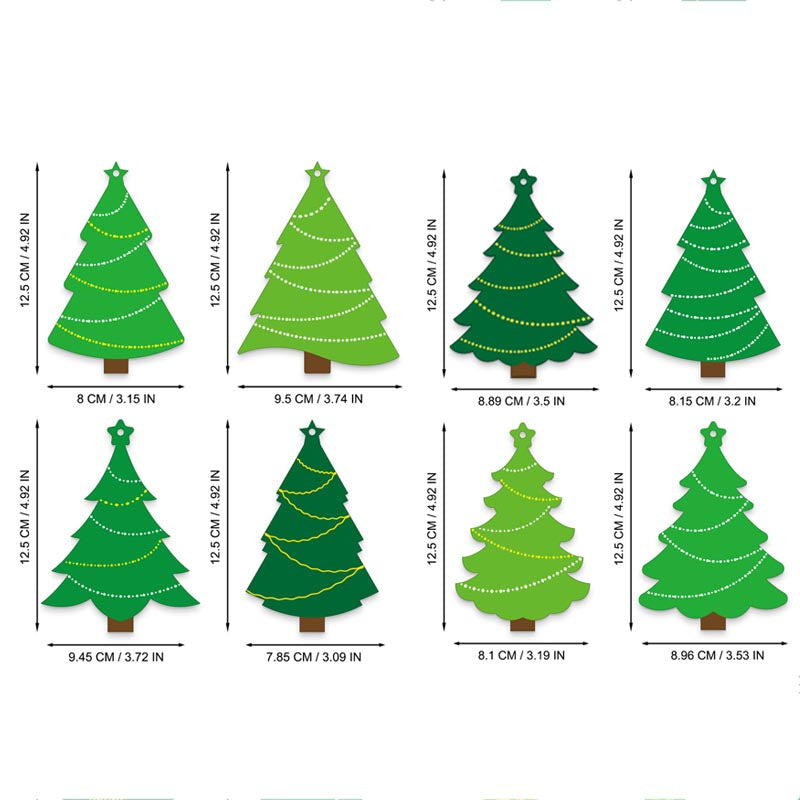 Christmas Tree DIY Kit Ornaments 24Pcs