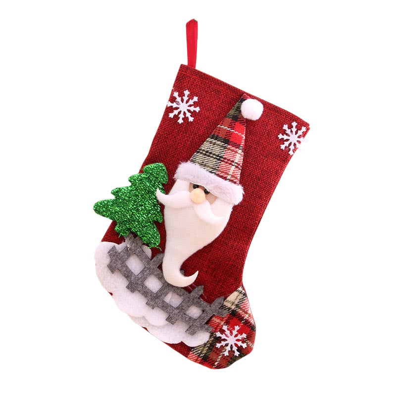 Christmas Stockings Fireplace Hangings Christmas Party Decorations M Size