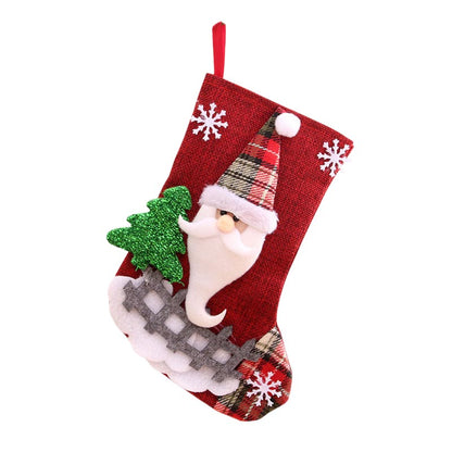 Christmas Stockings Fireplace Hangings Christmas Party Decorations M Size