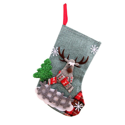 Christmas Stockings Fireplace Hangings Christmas Party Decorations M Size