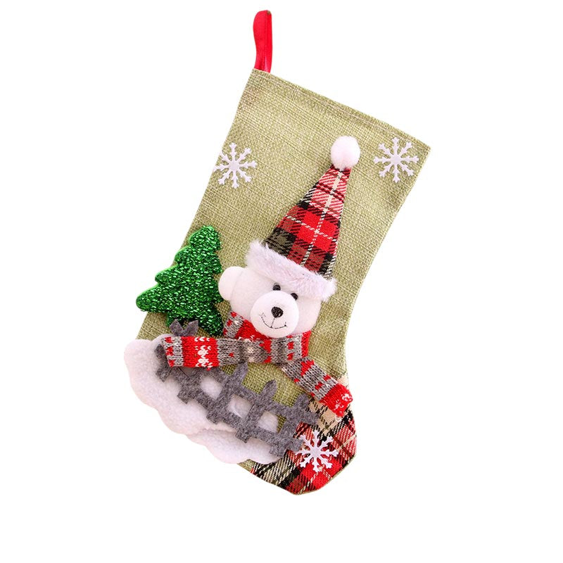 Christmas Stockings Fireplace Hangings Christmas Party Decorations M Size