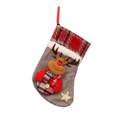 Christmas Stockings Fireplace Hangings Christmas Party Decorations M Size