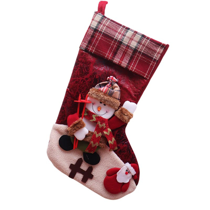 Christmas Stockings Fireplace Hangings Christmas Party Decorations XL Size