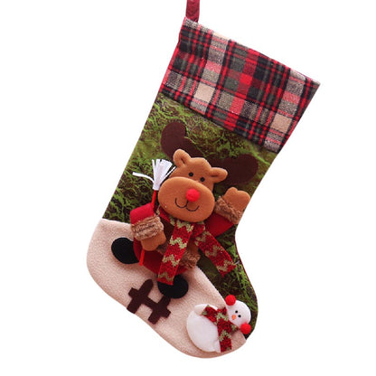 Christmas Stockings Fireplace Hangings Christmas Party Decorations XL Size